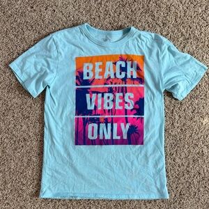 The Children's Place Blue 'Beach Vibes Only' Tee
